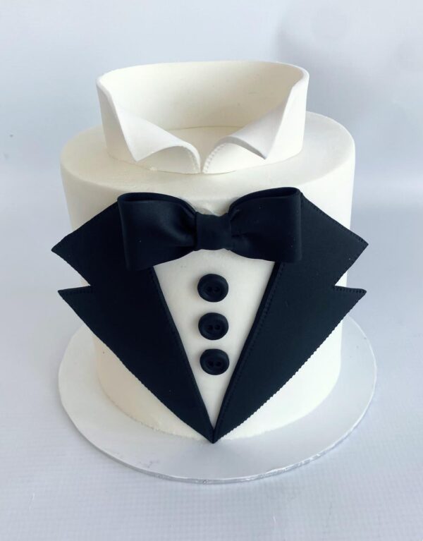 Dad's Tuxedo Cake