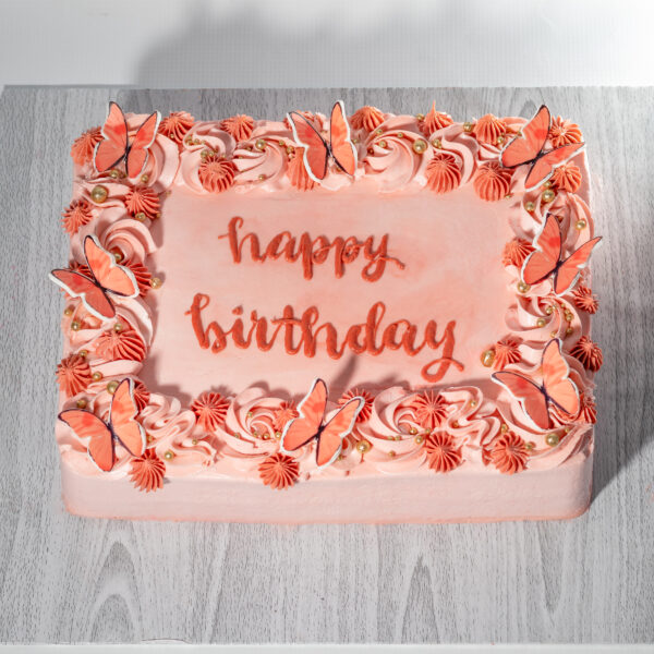 Butterfly Dreams Sheet Cake