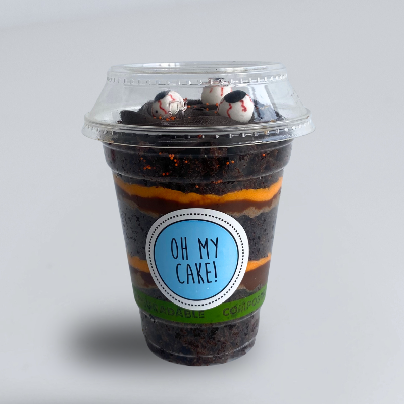 Spooky Gourmet Chocolate Cup