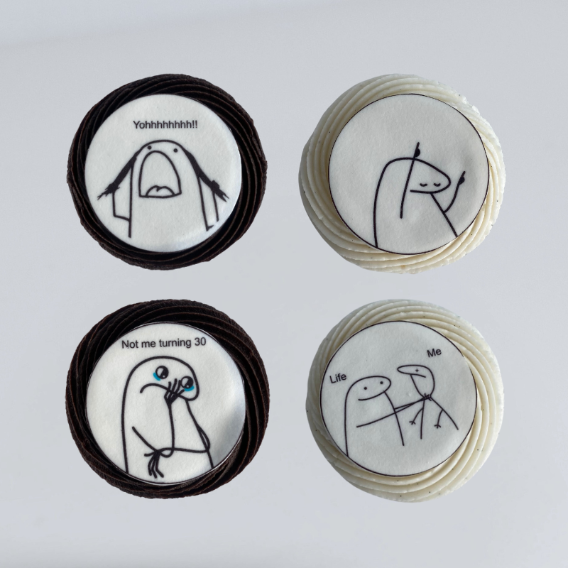 Birthday Meme Cupcake - Image 2