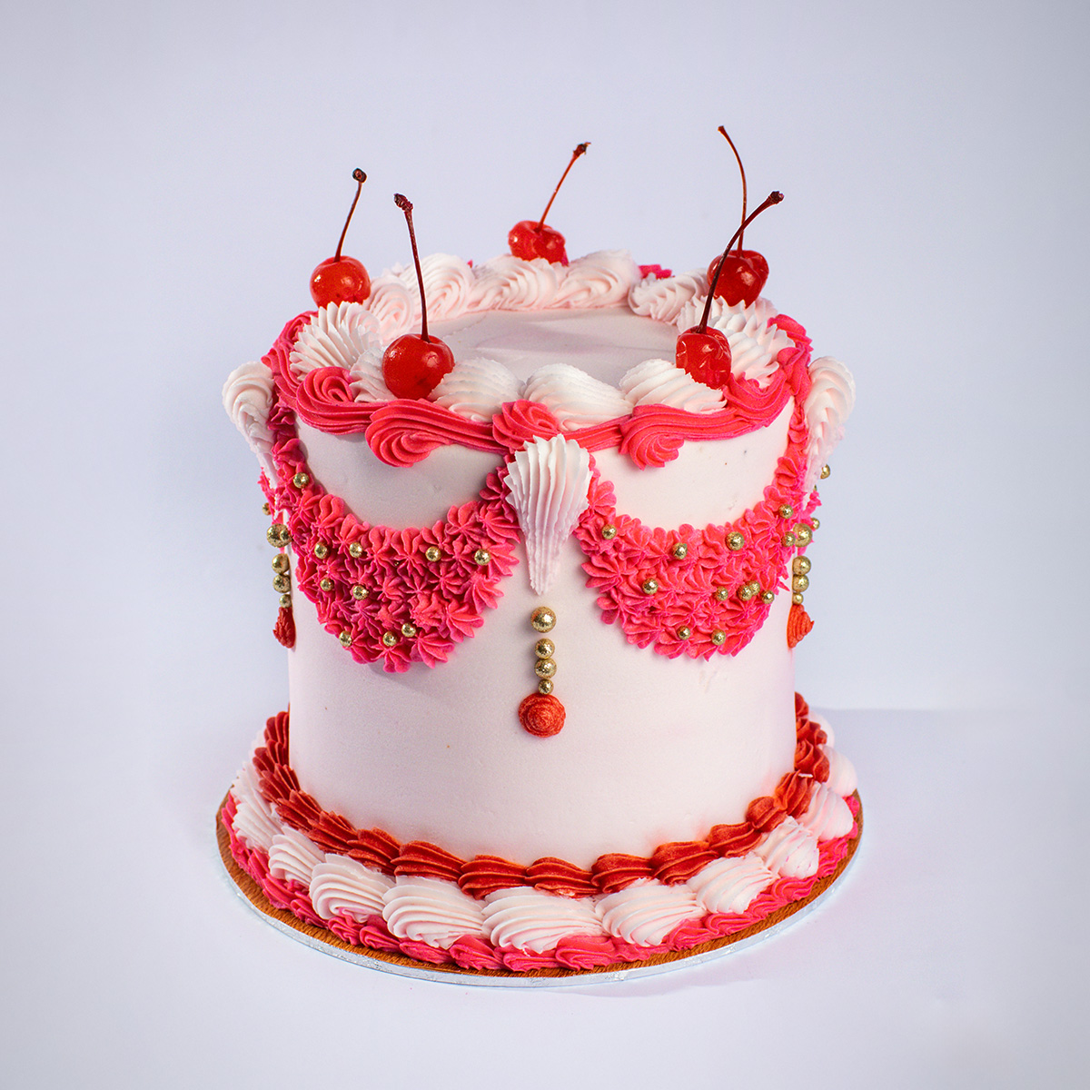 Vintage Cherry Dream Cake - Image 2