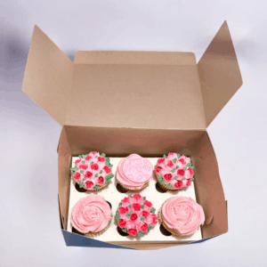 Box of 6 Mothers Day cupcakes
