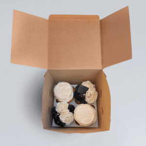 Box of 4 Fathers Day Cupcakes