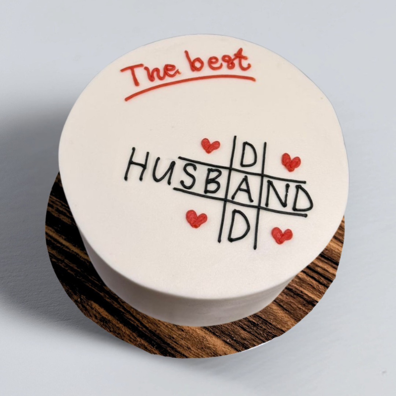 Tic-Tac-Love Cake