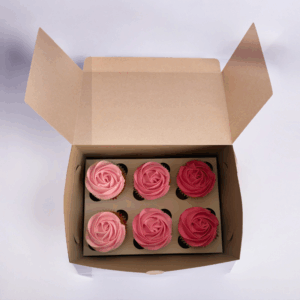Box of 6 Ombre Moment cupcakes