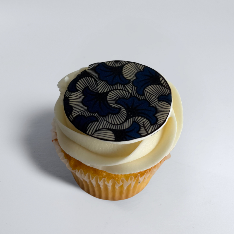 African Elegance Cupcake